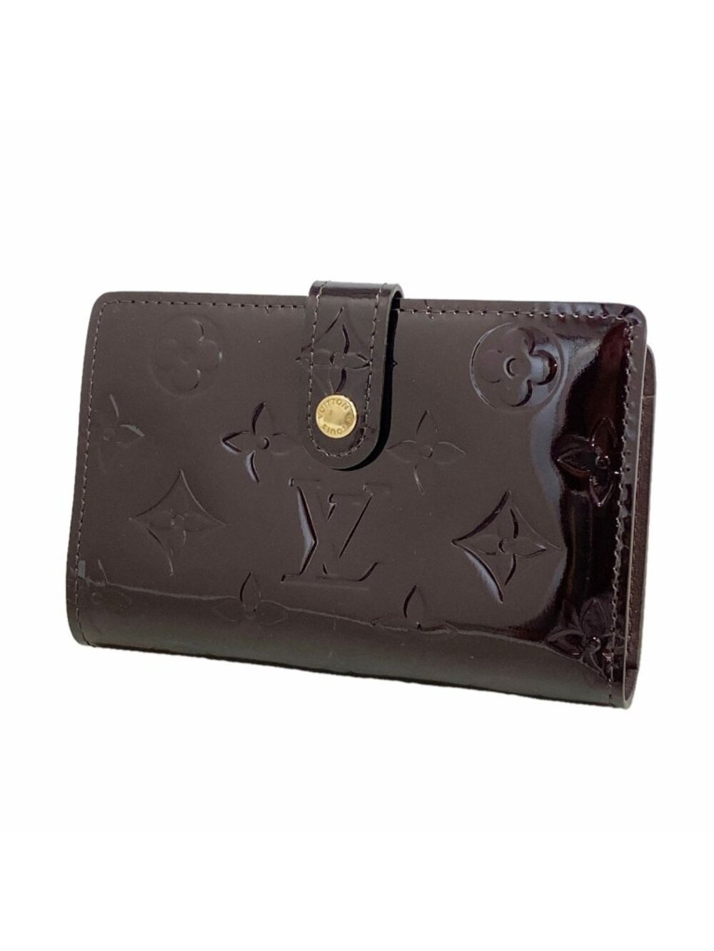 Louis Vuitton Wallet Vernis Portefeuille Viennois Amarante